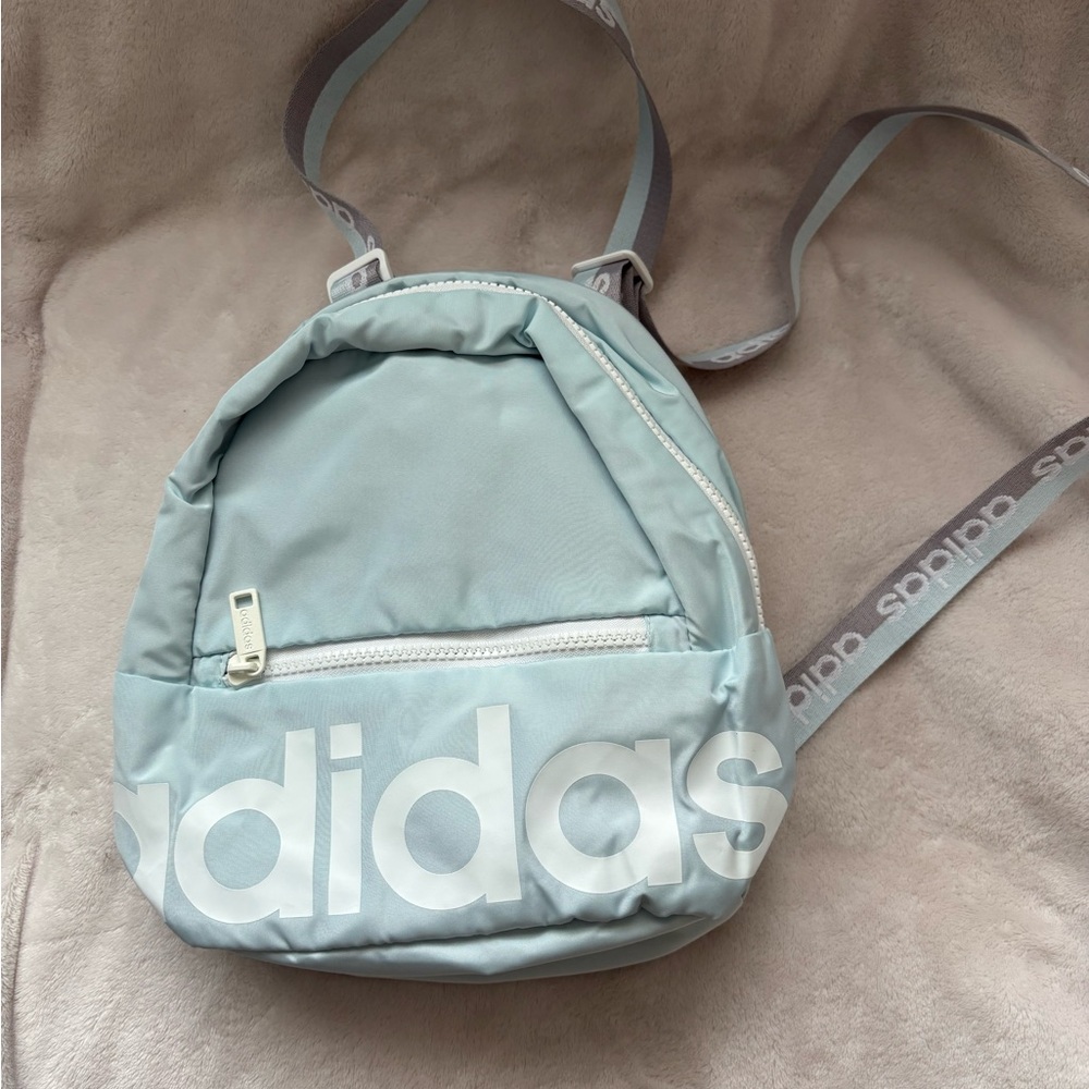 Adidas Sky Blue Mini Backpack